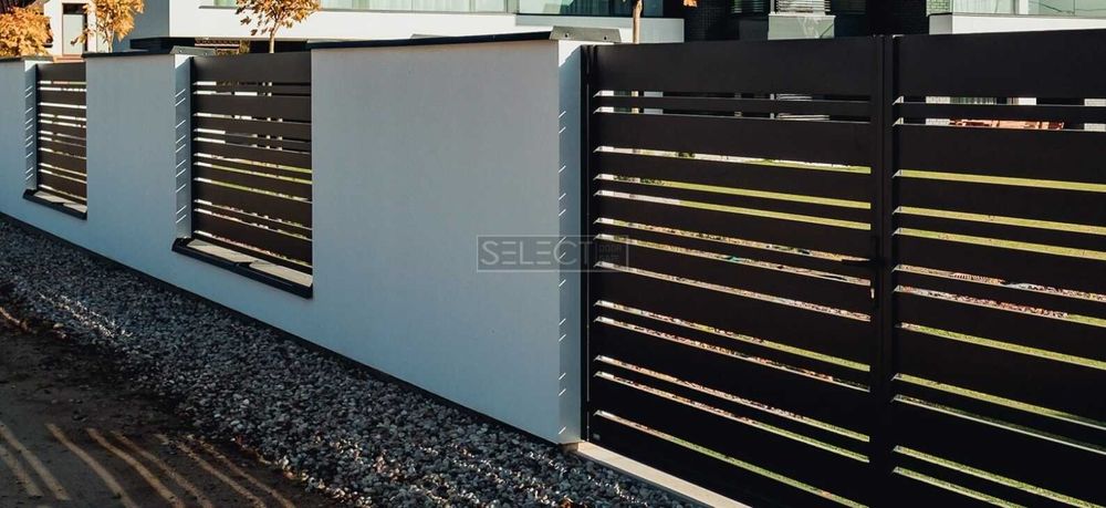 ОГОРОЖІ SELECT - металеві паркани серії DECO LINE, розмір 2000х1000 мм, 2000, 1000, SELECT DECO LINE, SELECT