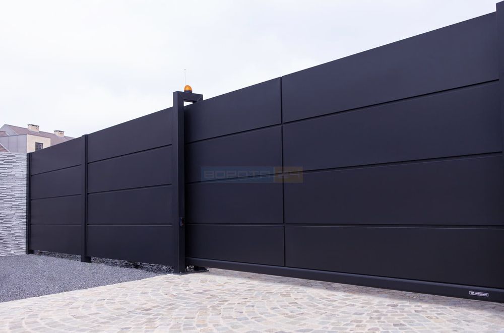 Откатные ворота WISNIOWSKI AW.10.200 Panel 250, размер 4000х2000, 4000, 2000, WISNIOWSKI