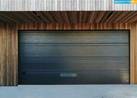Типы панелей гаражных секционных ворот