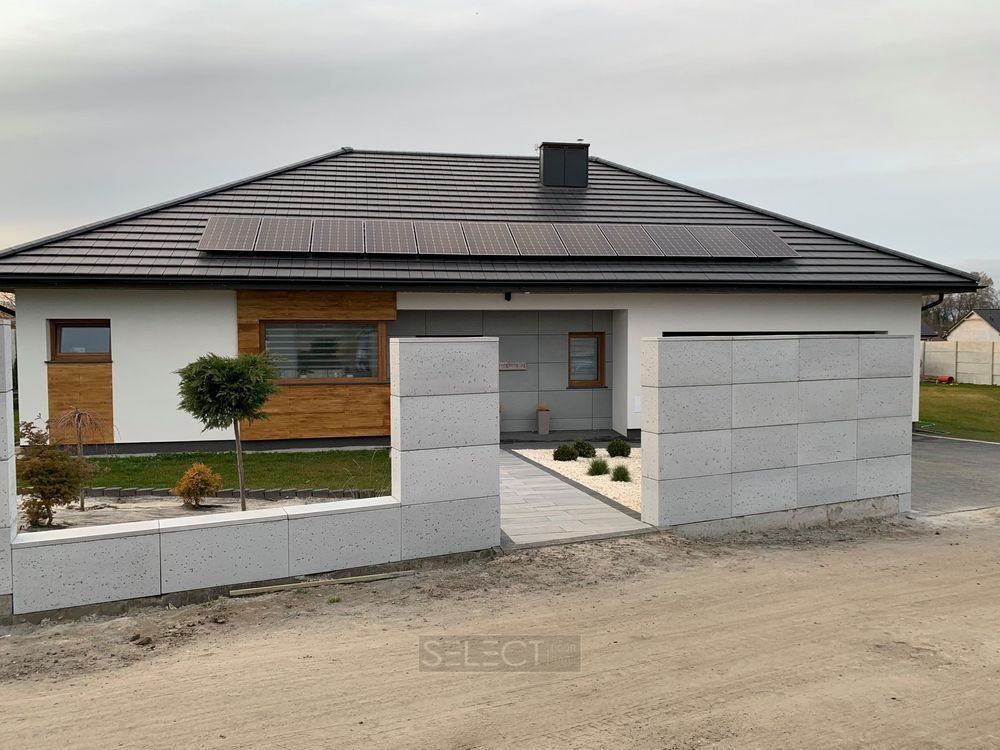 Блок для паркану декоративний SELECT archiBeton 600х400х260  , 600x400х260, Архітектурний бетон, Польща