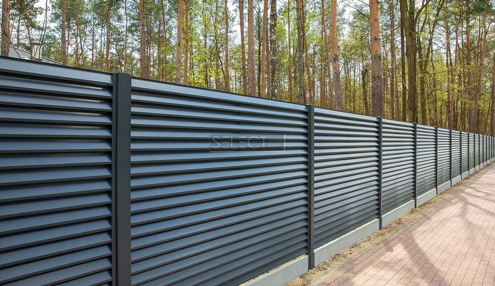 Огорожі Select - металеві паркани серії Jaluzi, розмір 2500х2000 мм, 2500, 2000, SELECT JALUZI, SELECT