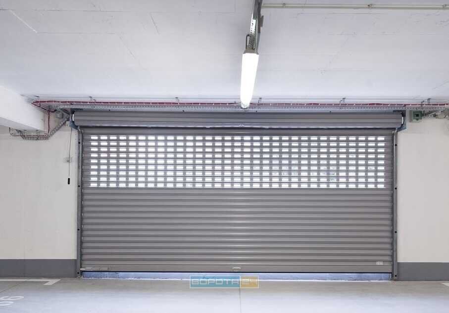 Ролети гаражні ALUTECH - Ролокасети захисні ворота 4500х2000, 4500, 2000, 77