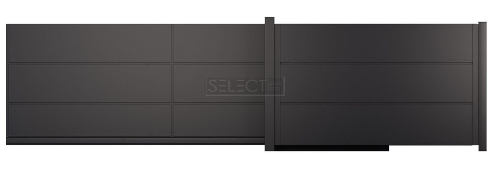 Заборы - Ограждения SELECT - Металлические секции серии PANEL, размер 1500х2000 мм, 1500, 2000, SELECT PANEL, SELECT