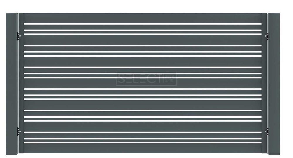 ОГРАЖДЕНИЯ - ЗАБОРЫ SELECT - Металлические секции серии DECO LINE, размер 2500х2500 мм, 2500, 2500, SELECT DECO LINE, SELECT