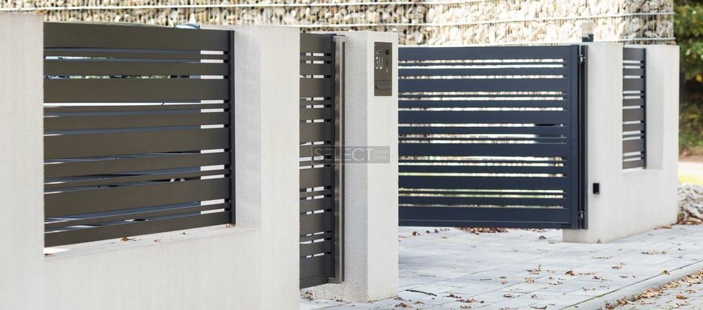 Паркан SELECT - металеві огорожі серії DECO LINE, розмір 2000х2100 мм, 2000, 2100, SELECT DECO LINE, SELECT