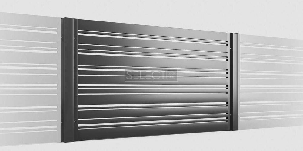 Паркан SELECT - металеві огорожі серії DECO LINE, розмір 2000х2100 мм, 2000, 2100, SELECT DECO LINE, SELECT