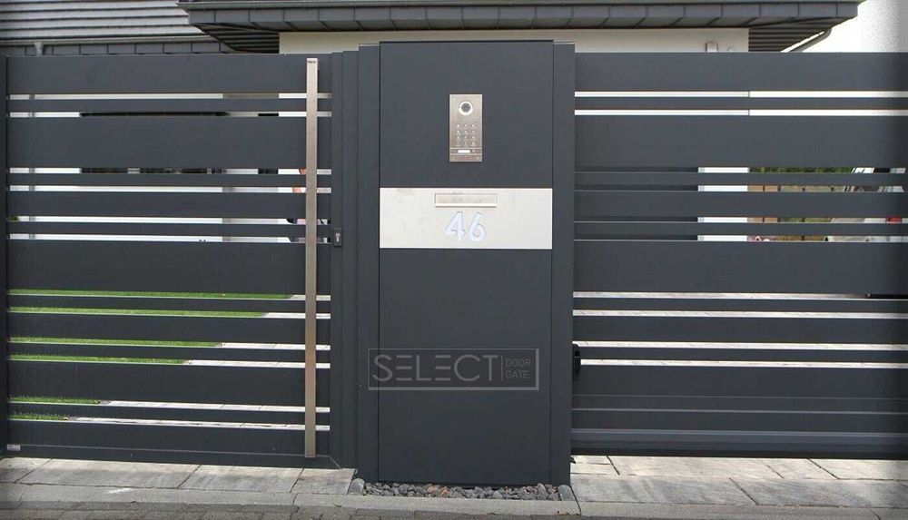 Паркан SELECT - металеві огорожі серії DECO LINE, розмір 2000х2100 мм, 2000, 2100, SELECT DECO LINE, SELECT