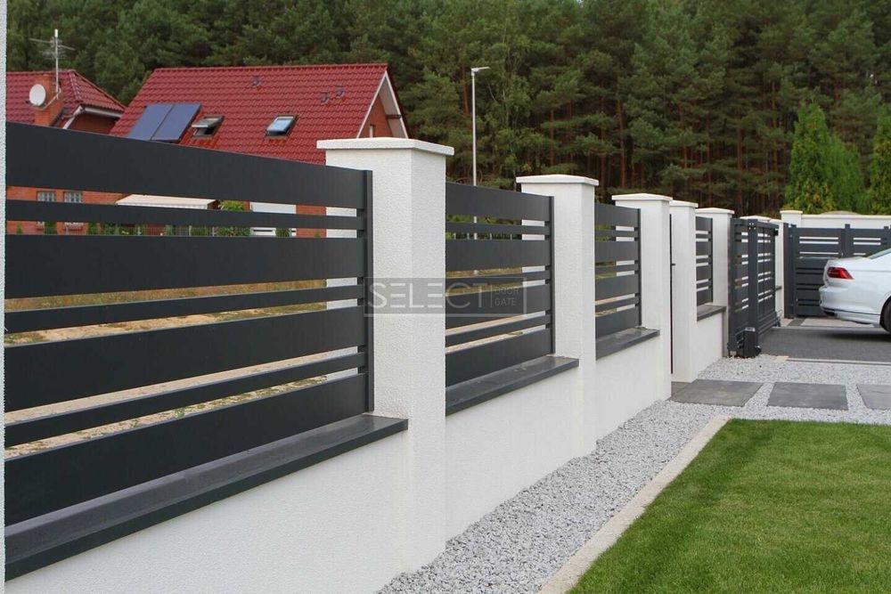 Паркан SELECT - металеві огорожі серії DECO LINE, розмір 2000х2100 мм, 2000, 2100, SELECT DECO LINE, SELECT