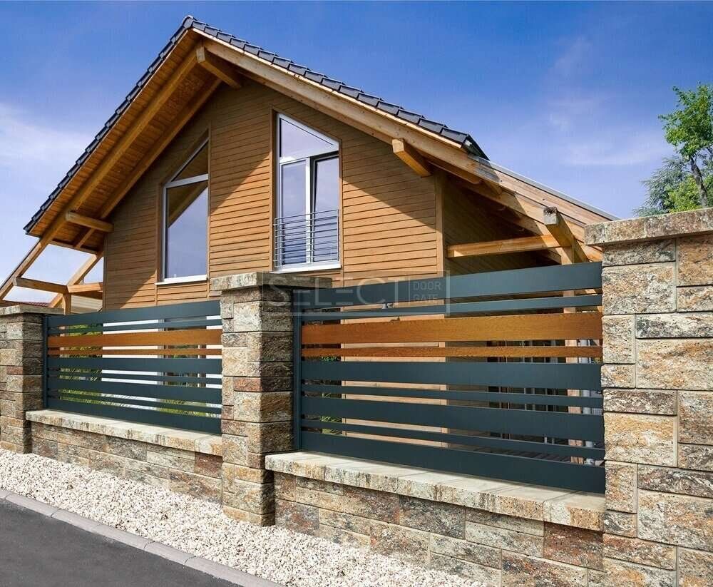 Паркан SELECT - металеві огорожі серії DECO LINE, розмір 2000х2100 мм, 2000, 2100, SELECT DECO LINE, SELECT