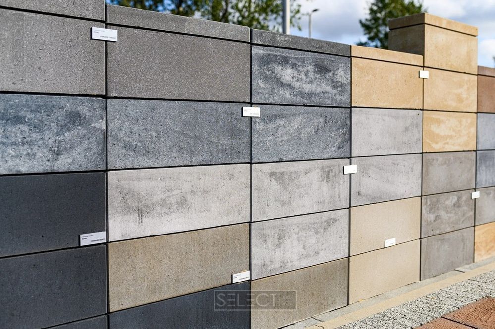 Модульний блок для паркану SELECT САХАРА, 500х190х190, САХАРА, Україна