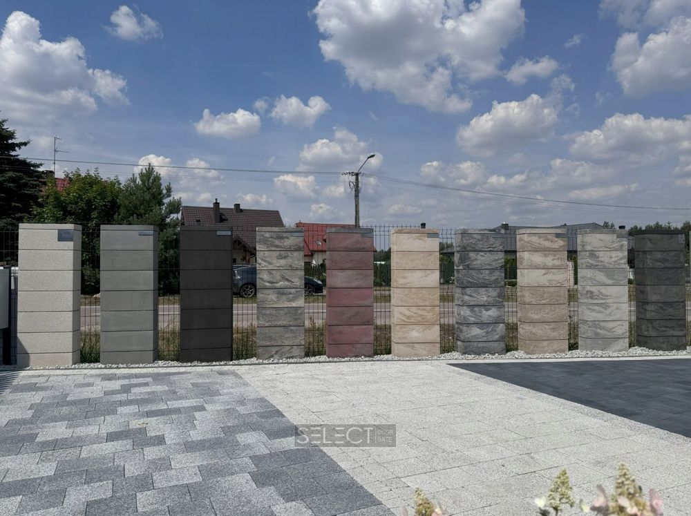 Модульний блок для паркану SELECT САХАРА, 500х190х190, САХАРА, Україна