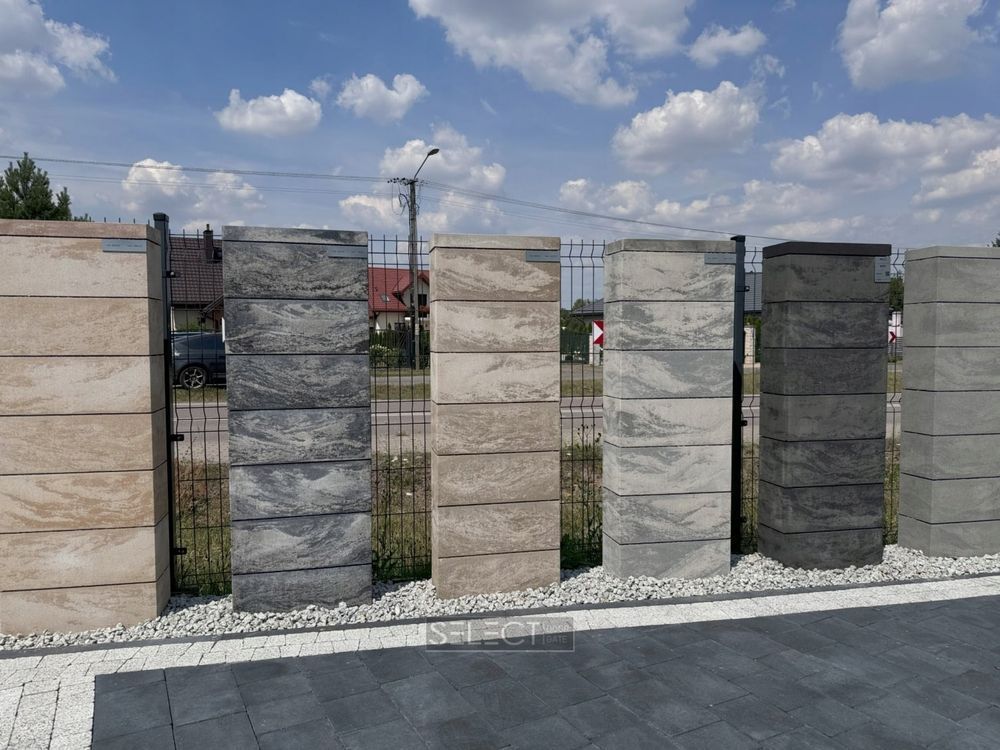 Модульний блок для паркану SELECT САХАРА, 500х190х190, САХАРА, Україна