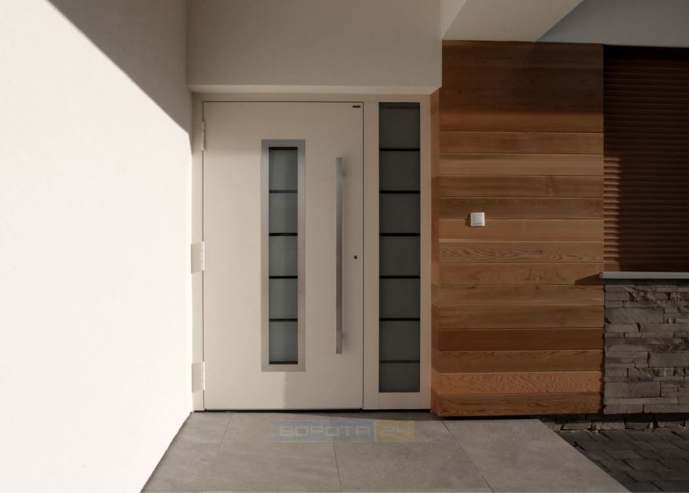 Входные наружные двери алюминиевые для дома WISNIOWSKI CREO 348, 1300, 2300, CREO, WISNIOWSKI