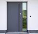 Входные наружные двери алюминиевые для дома WISNIOWSKI CREO 343, 1300, 2300, CREO, WISNIOWSKI