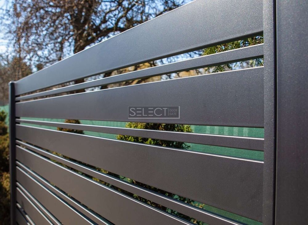 ОГОРОЖІ SELECT - металеві паркани серії DECO LINE, розмір 2500х2000 мм, 2500, 2000, SELECT DECO LINE, SELECT