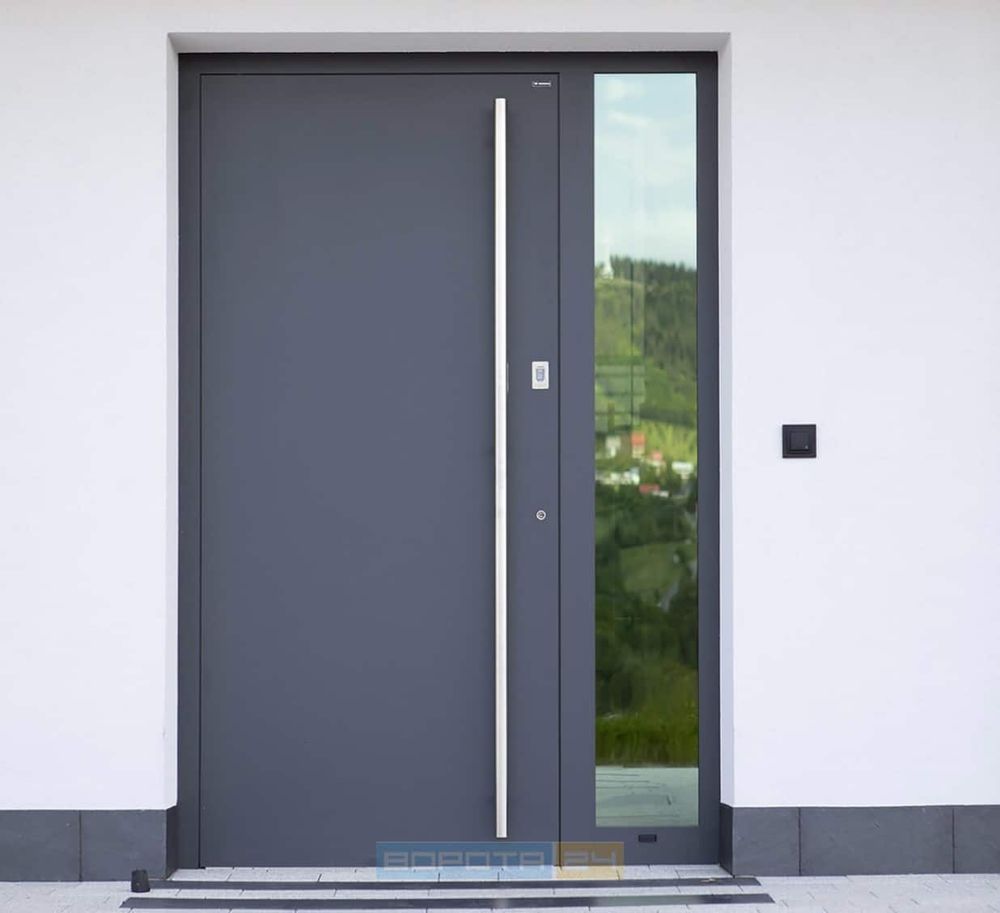 Входные наружные двери алюминиевые для дома WISNIOWSKI CREO 334, 1300, 2300, CREO, WISNIOWSKI