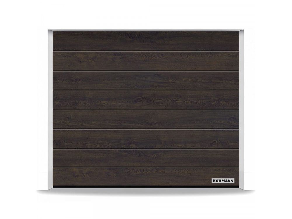 Гаражні ворота Hormann RenoMatic 2500x2125 мм, М-гофр, Woodgrain, RAL 7016, 2125, 2500, HORMANN, 42, RenoMatic