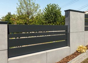 металеві огорожі - паркани для будинку - виготовлення