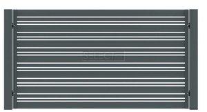 ОГОРОЖІ SELECT - металеві паркани серії DECO LINE, розмір 1500х1000 мм, 1500, 1000, SELECT DECO LINE, SELECT