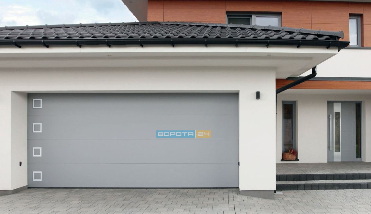 современные гаражные ворота - теплые въездные конструкции - подъемные ворота на гараж