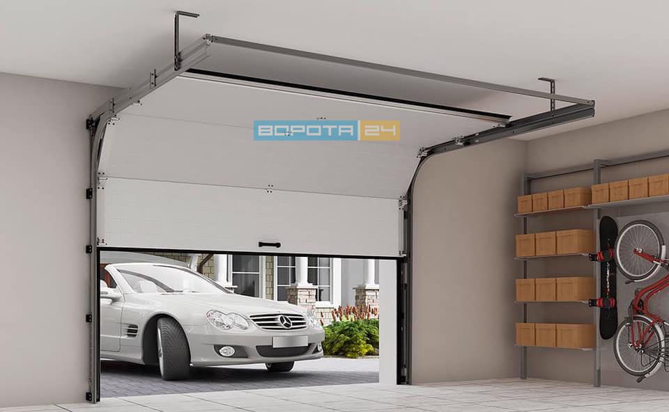 подъемные гаражные ворота с утеплением - фото, дизайн и формат