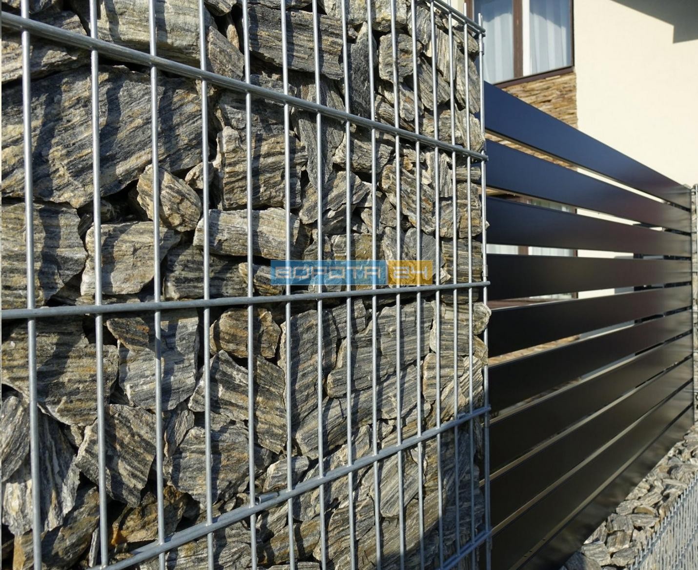 ексклюзивні паркани з оцинкованої сітки від виробника Селект - Україна