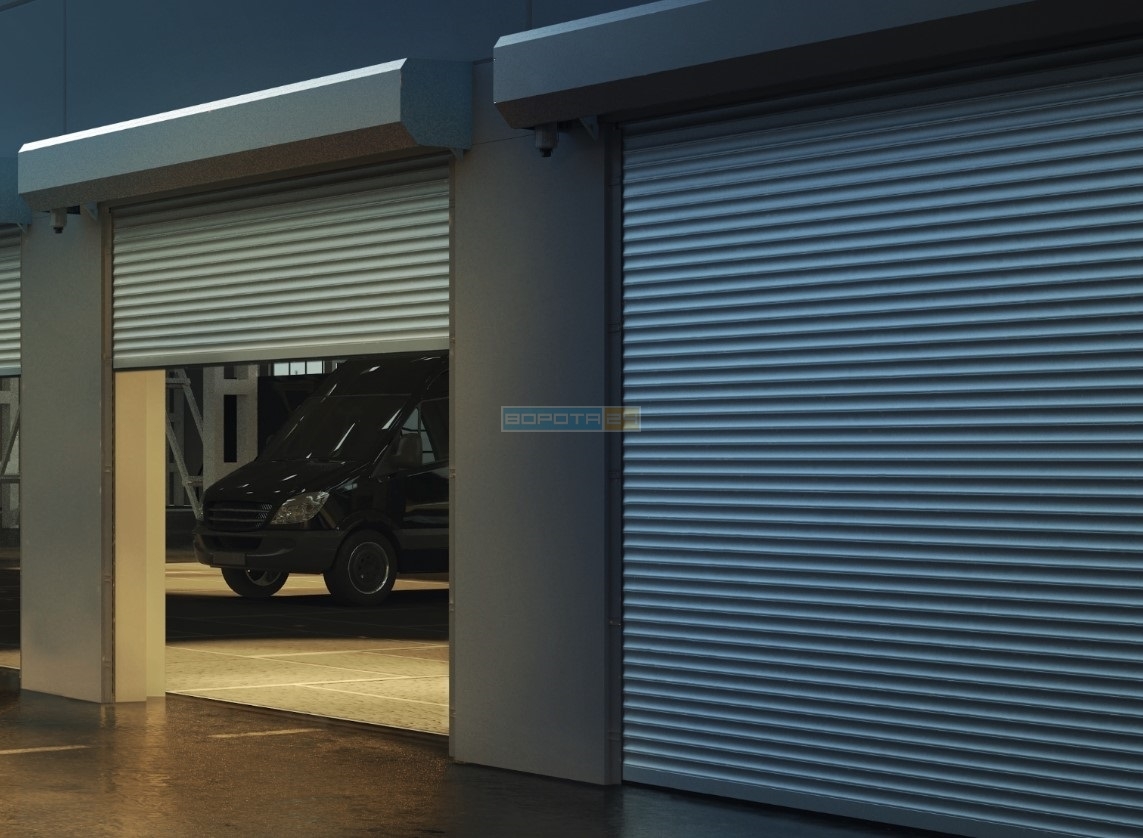 современные роллетные ворота на гараж-купить ворота из алюминиевого профиля