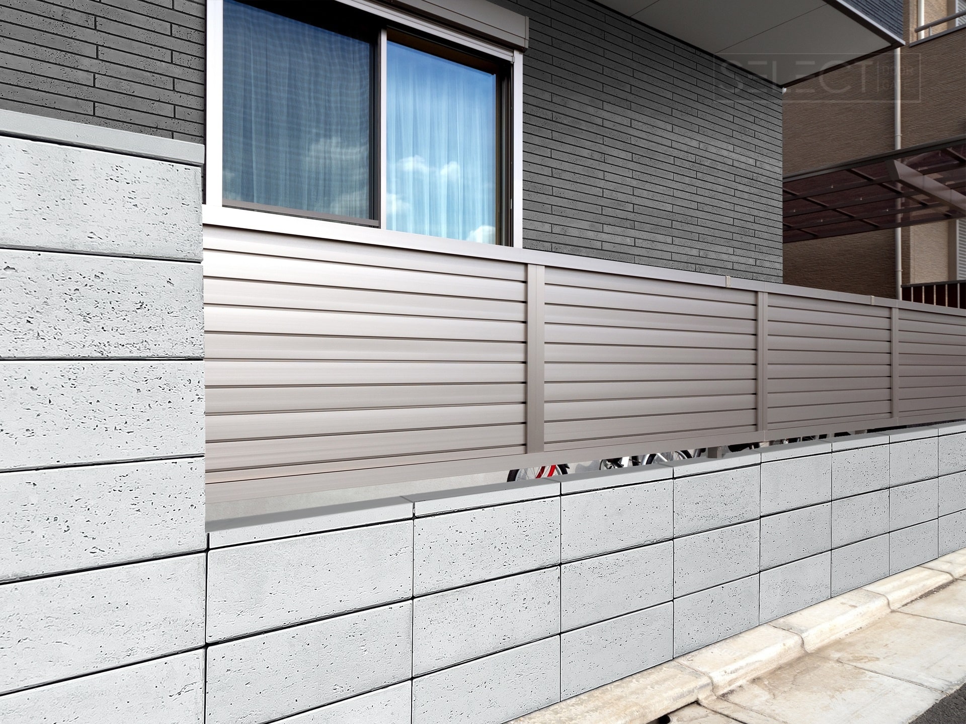 Архітектурний бетон для будівництва паркану - блоки декоративні для огорожі в сучасному стилі - купити завод СЕЛЕКТ