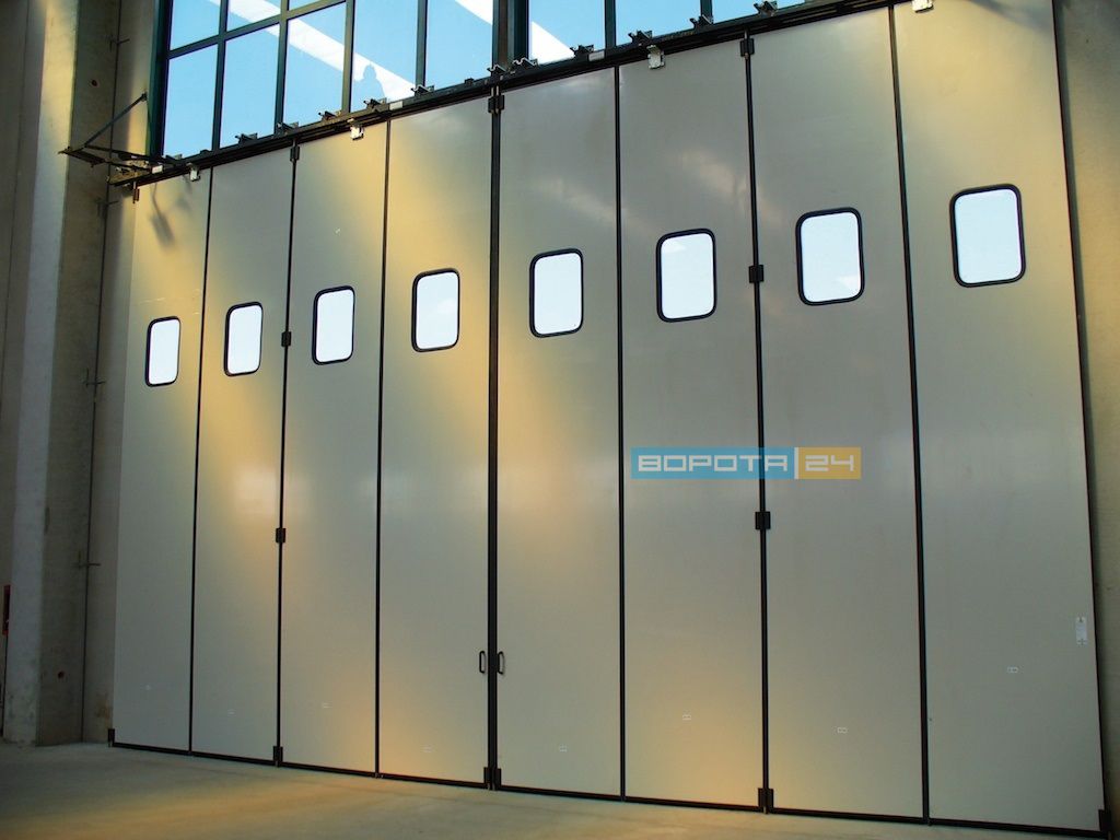 установка ворот киев - промышленные ворота роллеты для склада киев