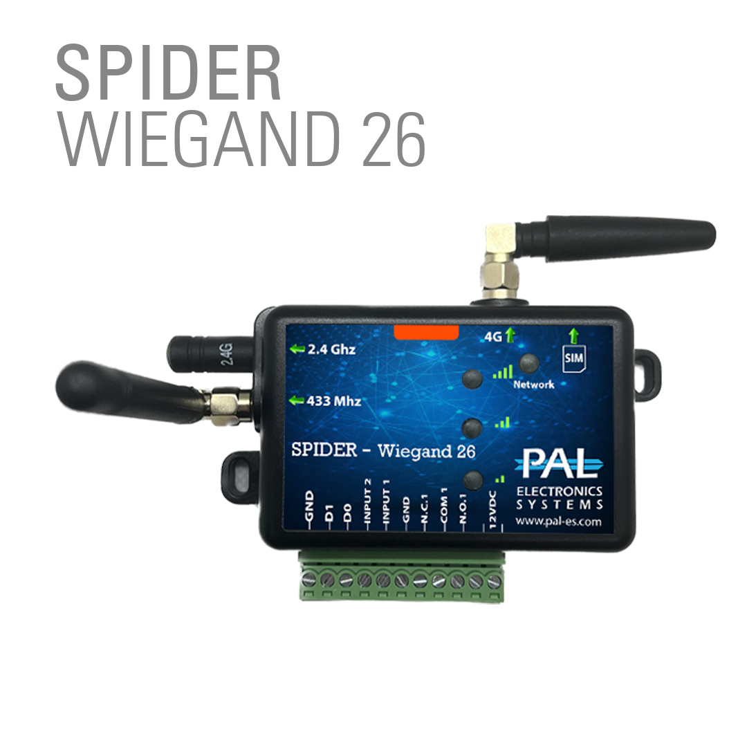 PAL-ES SPIDER Wiegand 26 - Контролер системи доступу - ворота, шлагбаум, болард