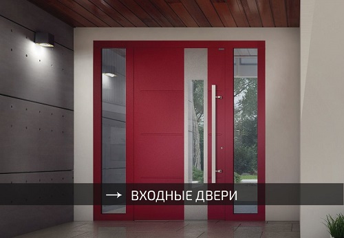 алюминиевые входные двери для дома наружные - Wisniowski